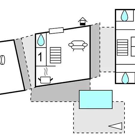 In Okrug Gornji With Sauna Feriehus